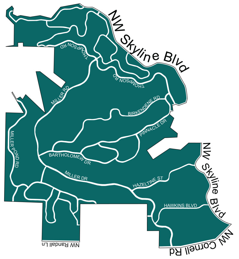 NA Map Northwest Heights Neighborhood Association